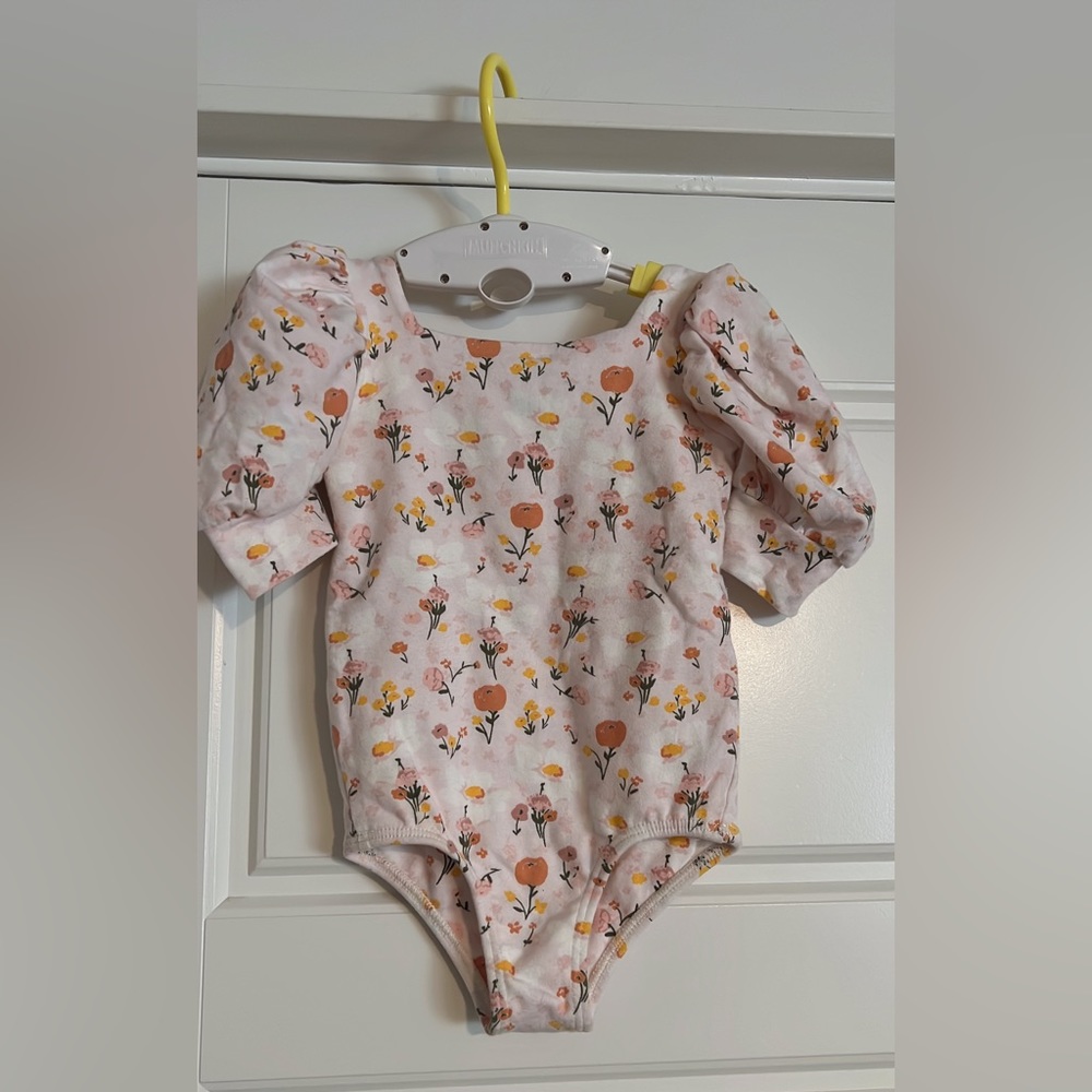 $21 ADD ON Remie Girl Bodysuit Onesie Leotard 2T Alice + Ames dress floral‎